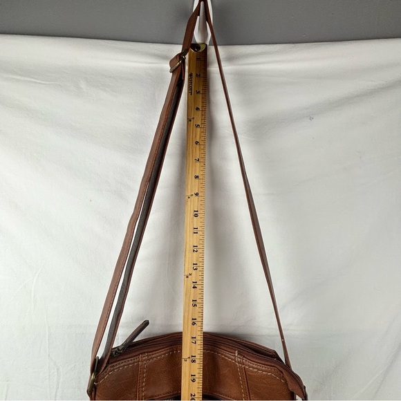 BOC Born Concepts Crossbody Shoulder Bag Brown Faux Leather Boho Festival - Picture 14 of 16